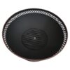 25 Inch Copper Chalice Steel Fire Pit with Spark Screen - Image 2