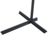 Tan 10-Ft Outdoor Steel Pole Tilt Crank Offset Patio Umbrella - Image 2