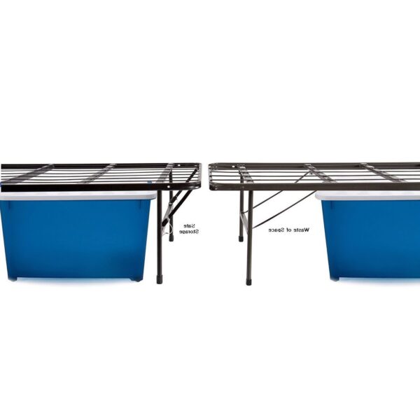 Twin size Black Metal Platform Bed Frame - Image 3