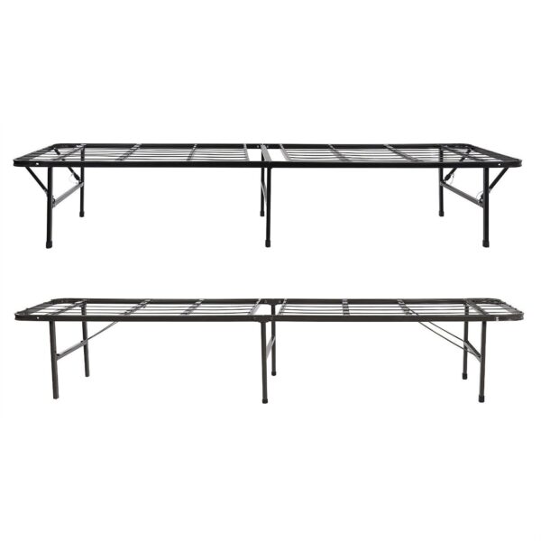 Twin size Black Metal Platform Bed Frame - Image 4