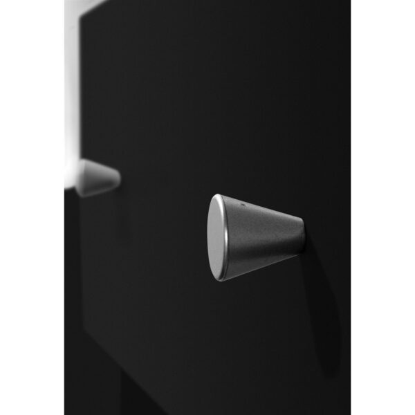 Contemporary 3-Drawer Chest in Black - Made in Denmark - Image 2