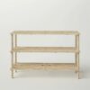 Solid Pine Wood 3-Tier Shoe Rack - Holds up to 12 Pair of Shoes - Image 2