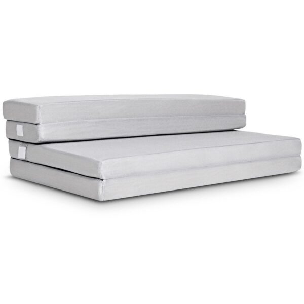 Twin XL size 4-inch Thick Folding Mattress Guest Bed - Image 5