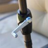 11-Ft Tilting Patio Umbrella with Pacific Blue Canopy Shade - Image 3