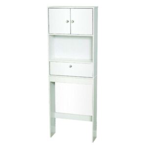 White 3 Drawer Bathroom Space Saver
