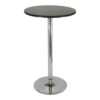 3 Piece Modern Dining Set with Bistro Table and Two Stools - Image 3