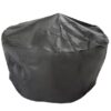 Heavy Duty Steel Metal Wood Burning Fire Pit with Moon and Stars Cutouts - Image 4