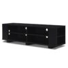 Modern TV Stand in Walnut Wood Finish - Holds up to 60-inch TV - Image 4