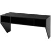 Contemporary Space Saver Floating Style Laptop Desk in Black - Image 2