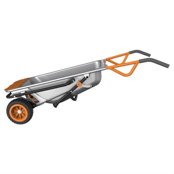 Heavy Duty Multi-function Yard Garden Cart Wheelbarrow - Image 3