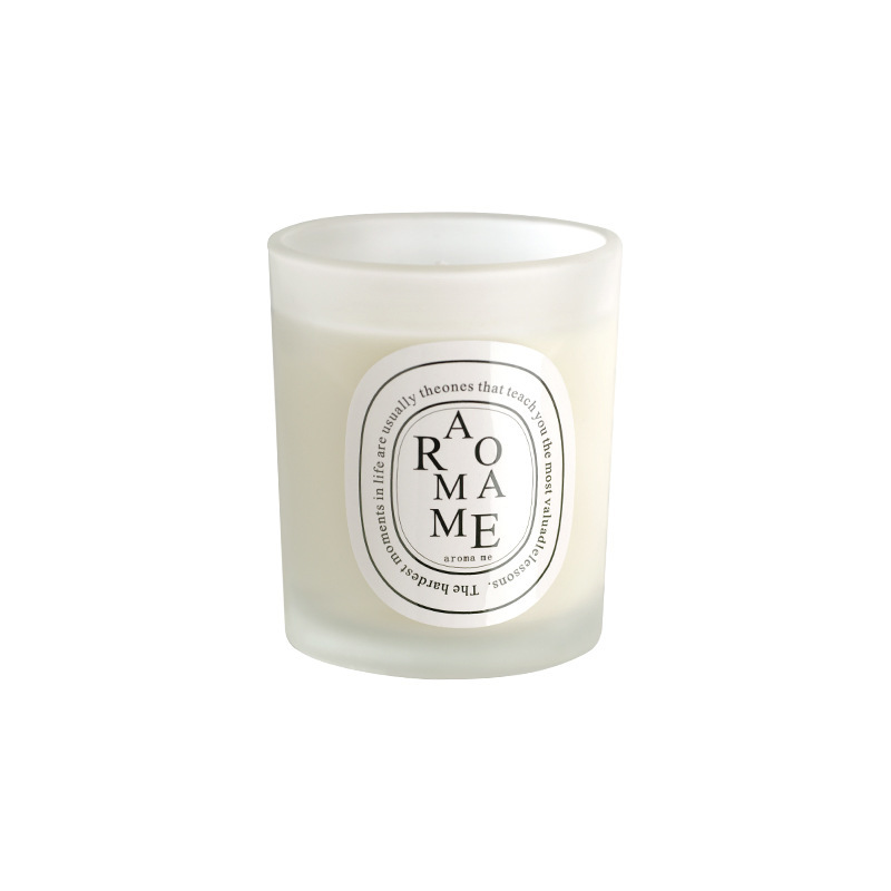 Frosted Cup Aromatherapy Candle Home Use - Image 3