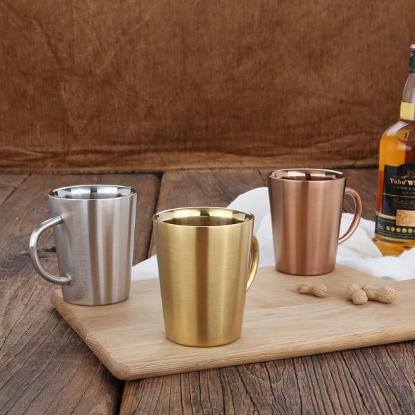 304 Stainless Steel Water Glass Beer Glass Double Insulation - Image 2