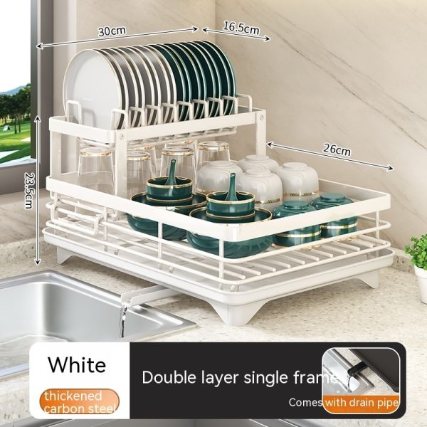 Kitchen Storage Rack Dish Storage Household - Image 6