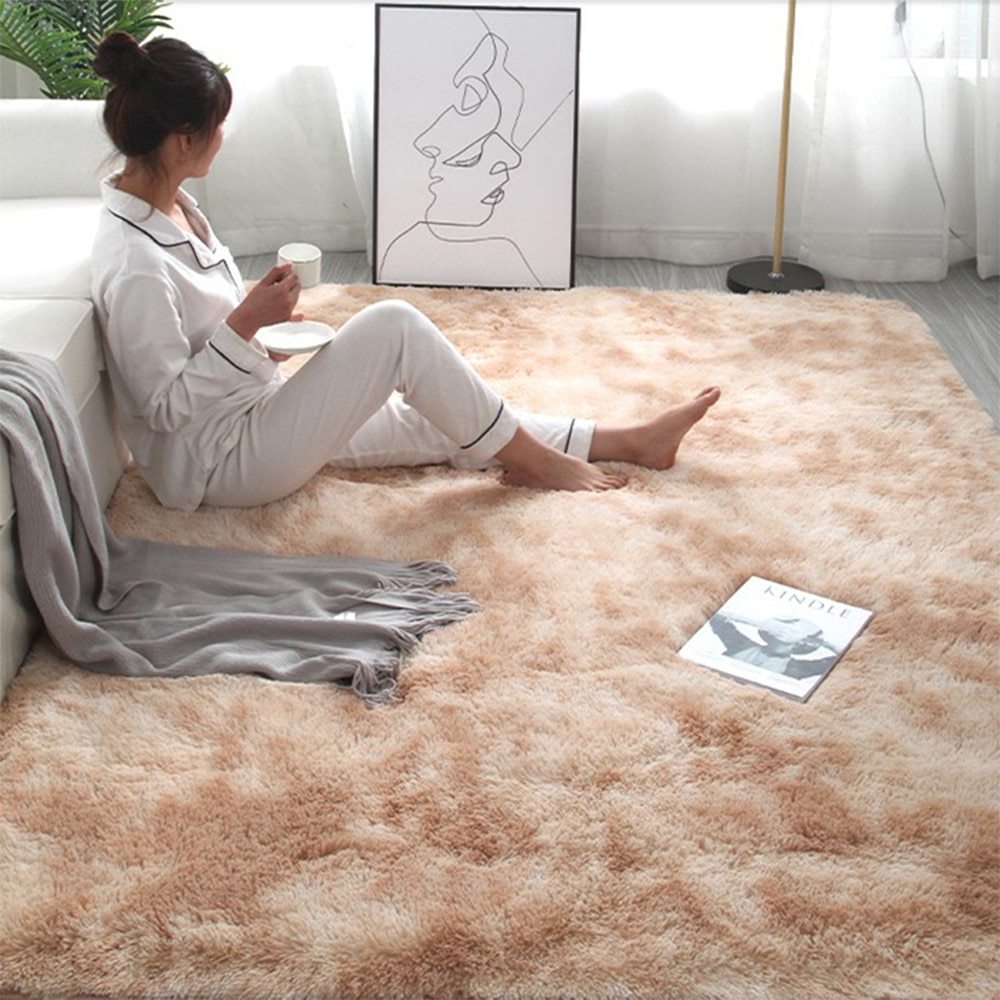 Nordic tie-dye gradient carpet - Image 3
