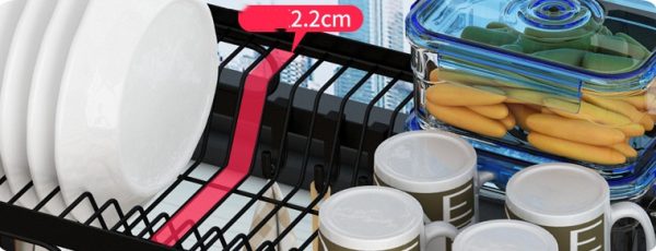 Kitchen Sink Shelf Countertop Drain Rack - Image 4