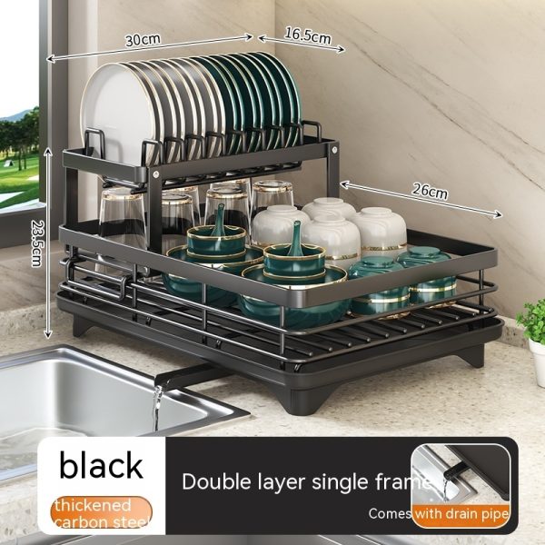 Kitchen Storage Rack Dish Storage Household - Image 5