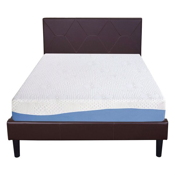 Full size 10-inch Memory Foam Mattress with Gel Infused Comforter Layer - Image 3