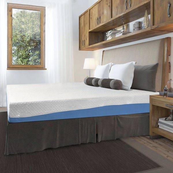 Full size 10-inch Memory Foam Mattress with Gel Infused Comforter Layer - Image 4