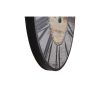 Gray Oversized Distressed Paris Wood Wall Clock - Image 3