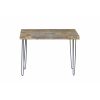 Rustic Distressed Pine Solid Writing Wood Desk - Made In USA