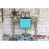 Rustic Distressed Pine Solid Writing Wood Desk - Made In USA - Image 2