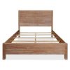 FarmHome Rustic Solid Pine Platform Bed in Queen Size - Image 2