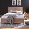 FarmHome Rustic Solid Pine Platform Bed in Queen Size - Image 3