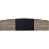 Sonoma Oak / Black Electric Fireplace TV Stand - Accommodates up to 70-inch TV - Image 2