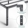 Twin 18-inch High Metal Platform Bed Frame with Under-bed Storage Space - Image 5