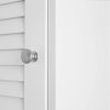 FarmHome White 2 Door Floor Bathroom Storage Cabinet - Image 5