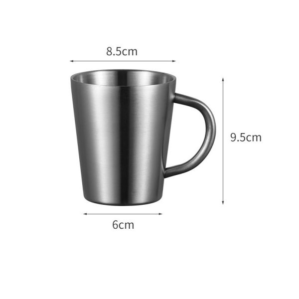 304 Stainless Steel Water Glass Beer Glass Double Insulation - Image 6