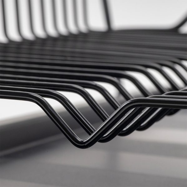 Wrought Iron Tableware Drain Rack Dish Rack Multifunctional Storage With Tray Rack - Image 3
