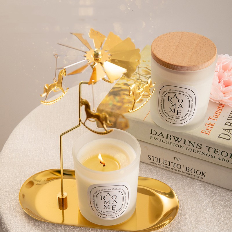 Frosted Cup Aromatherapy Candle Home Use - Image 5