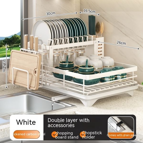 Kitchen Storage Rack Dish Storage Household - Image 8