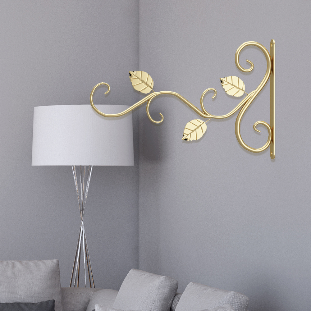 Iron Flower Wall Decoration Bracket - Image 2