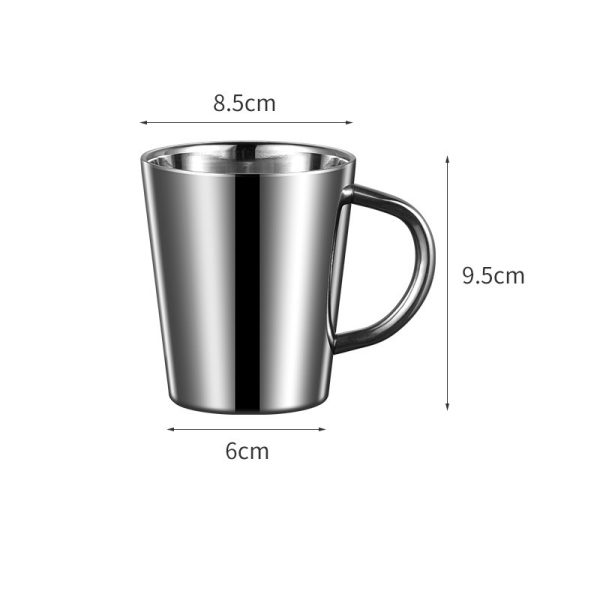 304 Stainless Steel Water Glass Beer Glass Double Insulation - Image 9