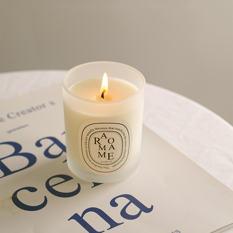 Frosted Cup Aromatherapy Candle Home Use - Image 4