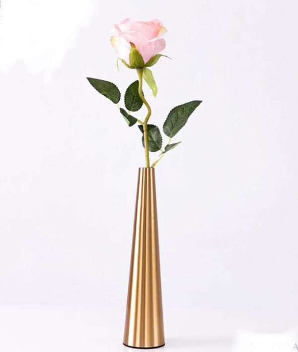 Artificial flower decoration, living room, Iron vase - Image 6