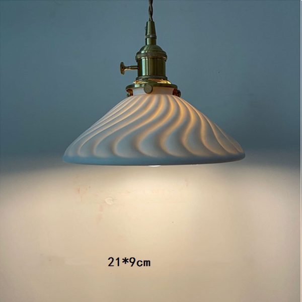 Japanese Fashion Creative Vintage Ceramic Chandelier - Image 3