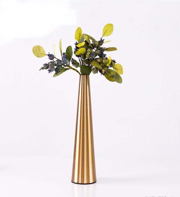 Artificial flower decoration, living room, Iron vase - Image 2