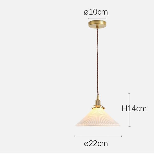 Japanese Fashion Creative Vintage Ceramic Chandelier - Image 2
