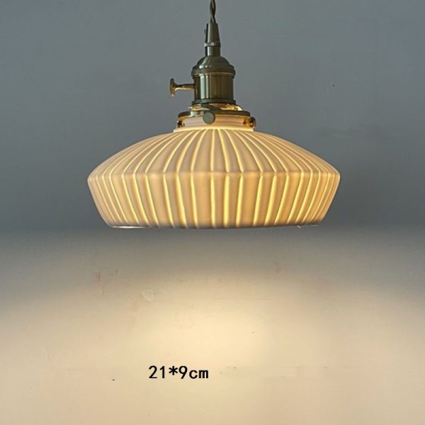 Japanese Fashion Creative Vintage Ceramic Chandelier - Image 4