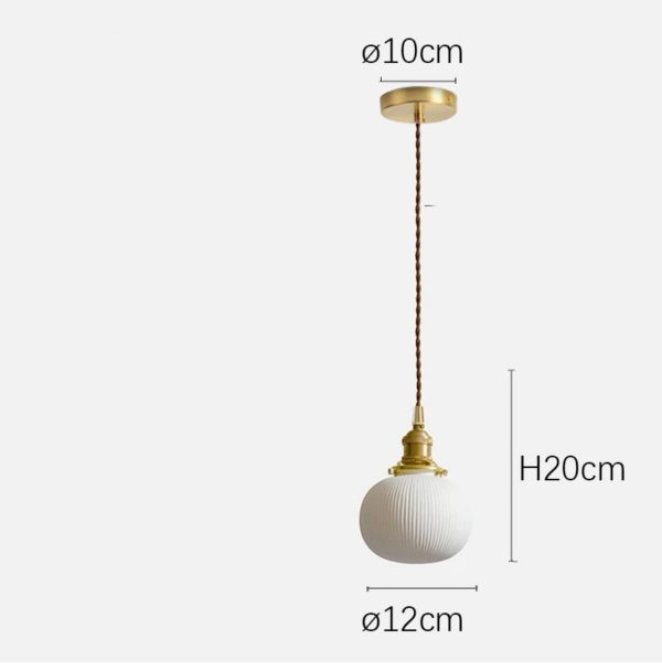 Japanese Fashion Creative Vintage Ceramic Chandelier - Image 7