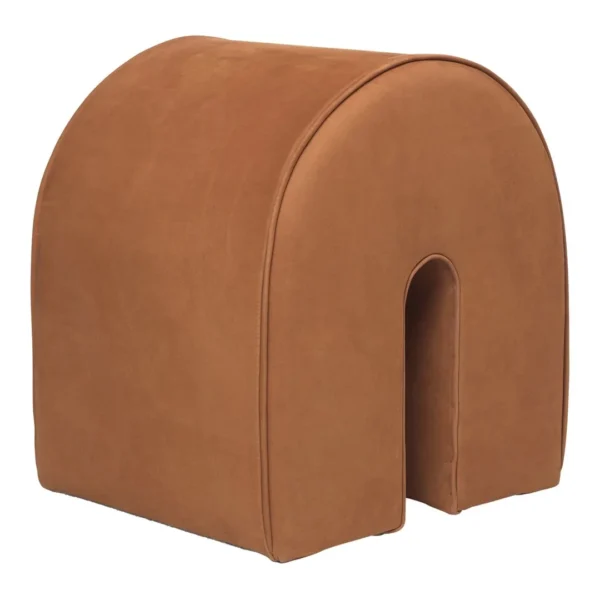 Luxury Ottoman Living Room Pouffe Best Quality Stool Velvet Ottoman Puff Curved Pouf - Image 6