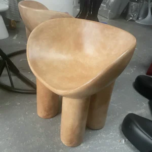 Modern dining room furniture vintage roly poly dining chair fibreglass