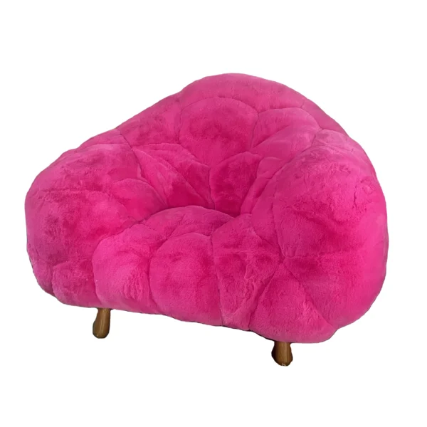 Ready to ship modern BOLOTAS ARMCHAIR with the mohair fabric for living room chairs - Image 6