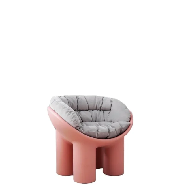 Hot sales roly poly  elephant leg  plastic chair living room furniture - Image 6