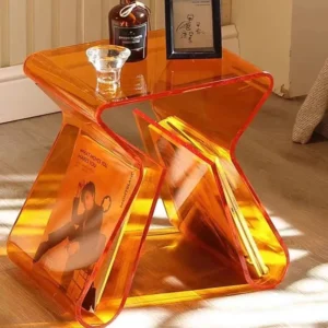 Nordic Small Coffee Table Acrylic Simple And Transparent Personality Light Luxury Movable Seating Corner Table Dropshipping