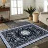 Custom digital printed  Living room fur rug polyester Soft Modern anti slip Kilim  Area Rugs - Image 5