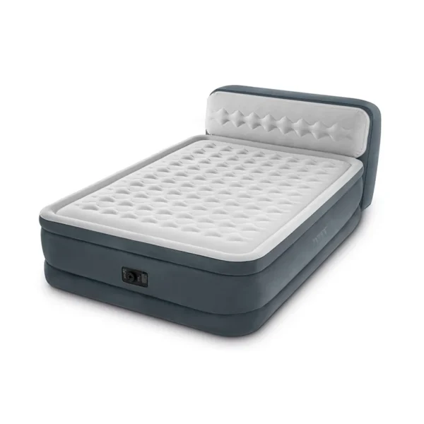 King size bed inflatable airbed sleeping intex beds air bed mattress with pump - Image 2
